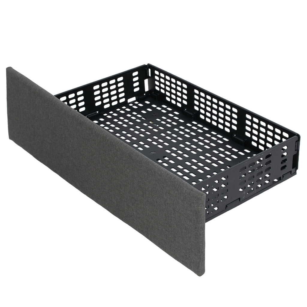 Austin Upholstered LED Bed Frame with Headboard and 4 Drawers-Full Size