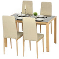 Zaya dining set for small spaces