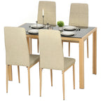 Zaya dining set for small spaces