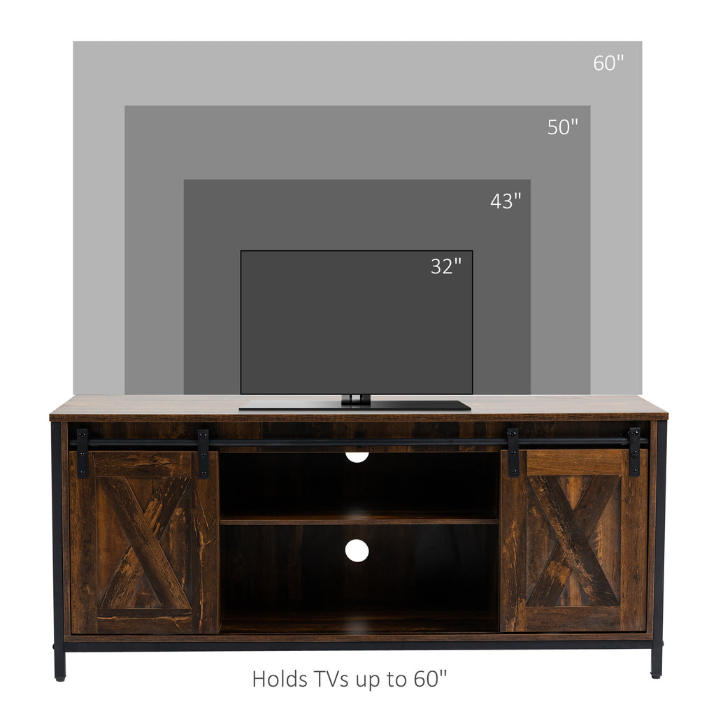 Easton Industrial TV Stand for TVs up to 60