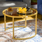 Micah Round Coffee Table Set