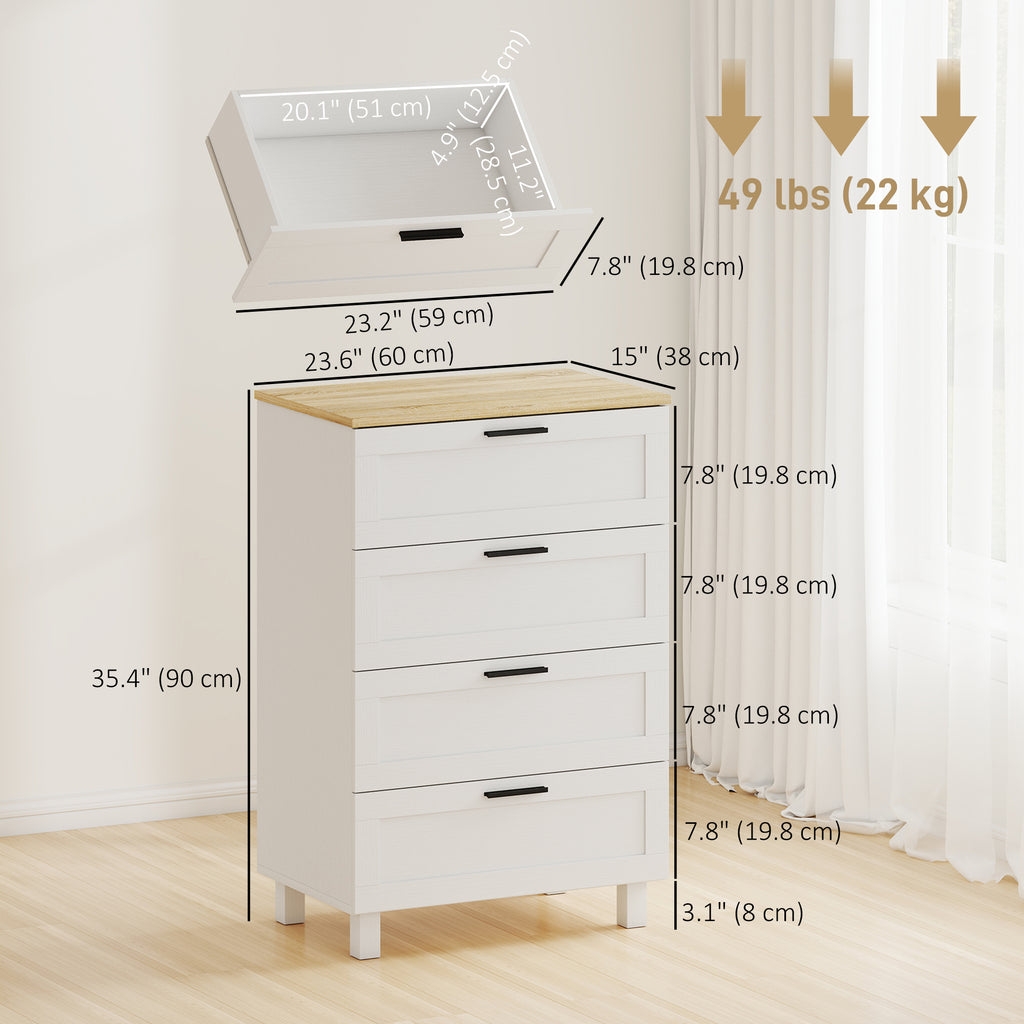 Taylor Chest for Bedroom with 4 Drawers