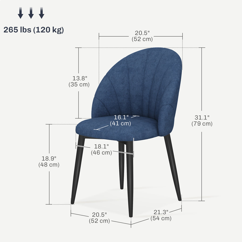 Skylar Modern Dining Chairs Set of 4