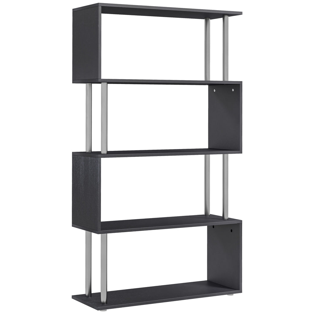 Jude Geometric bookshelf in Black colour