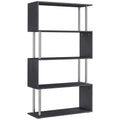 Jude Geometric bookshelf in Black colour