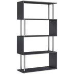 Jude Geometric bookshelf in Black colour