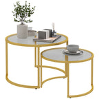 Micah Round Coffee Table Set