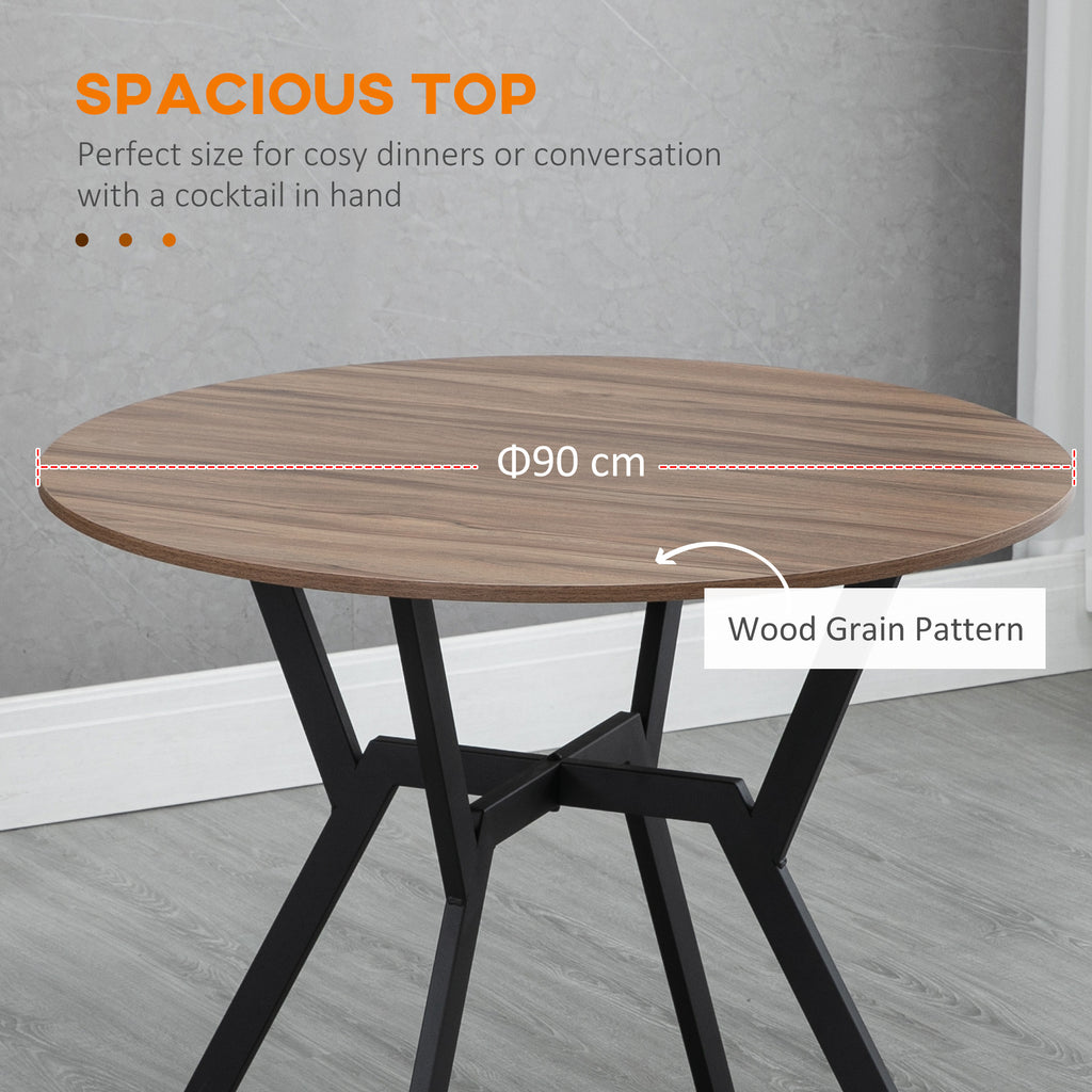  Modern Dining Room Table with Steel Frame