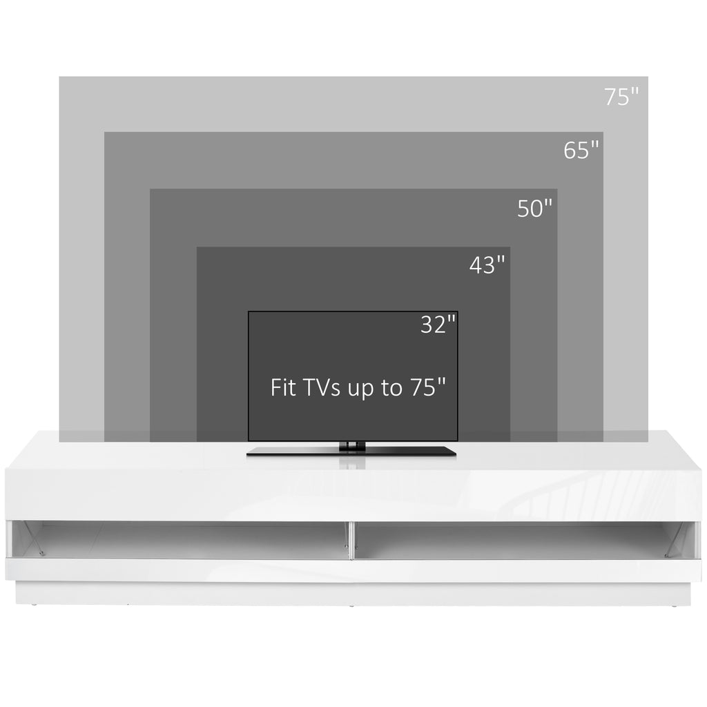 TV Cabinet with Storage for Living Room