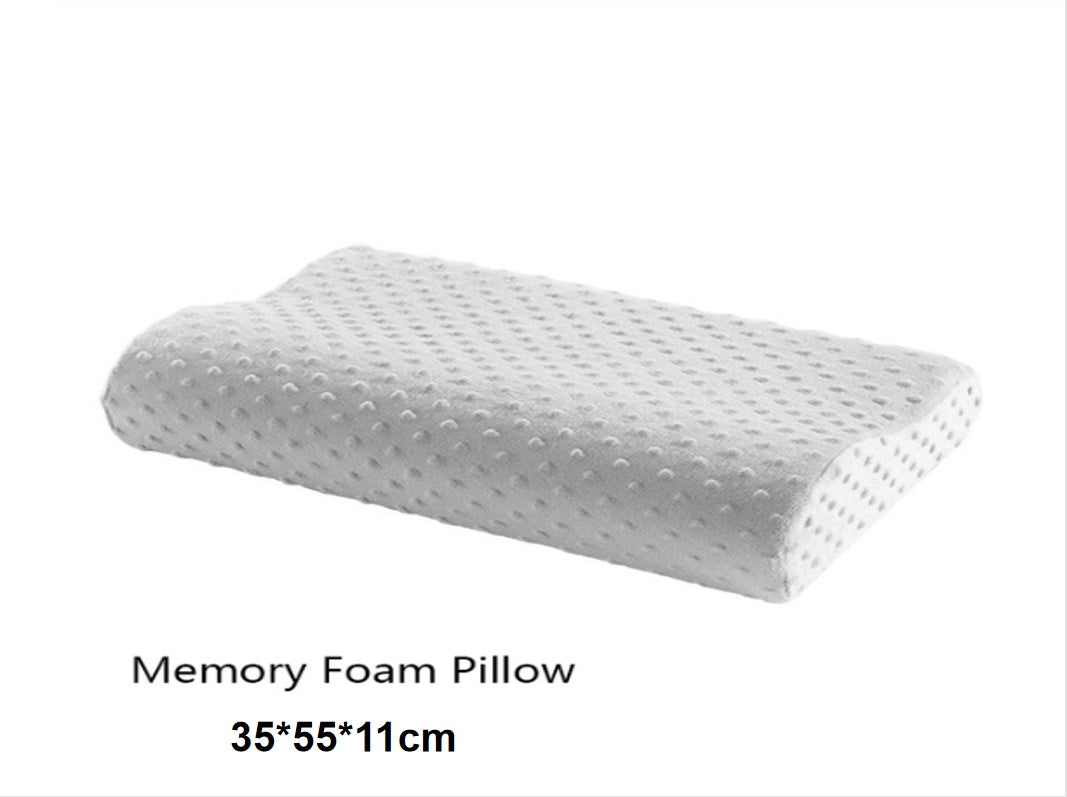 Cervical Memory Foam Neck Pillow–Orthopedic Support for Pain‑Free Sleep
