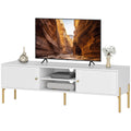  Entertainment Center with 2 Open Shelves