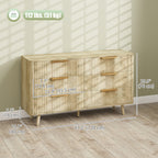 Dakota Fluted Chest of Drawers