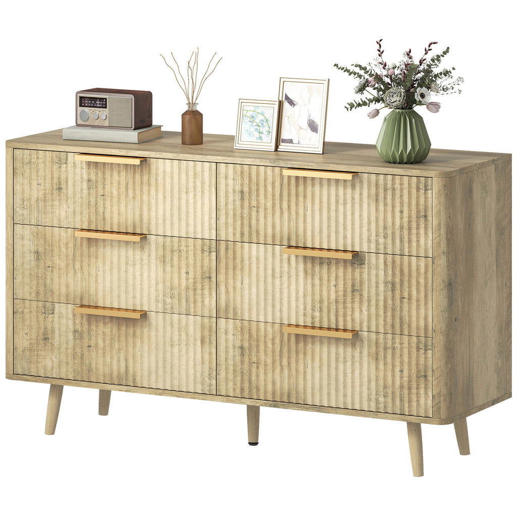 Dakota Fluted Chest of Drawers