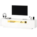 Greer Entertainment Center with RGB LED Lights
