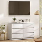 River 6 Drawer Dresser for Bedroom,