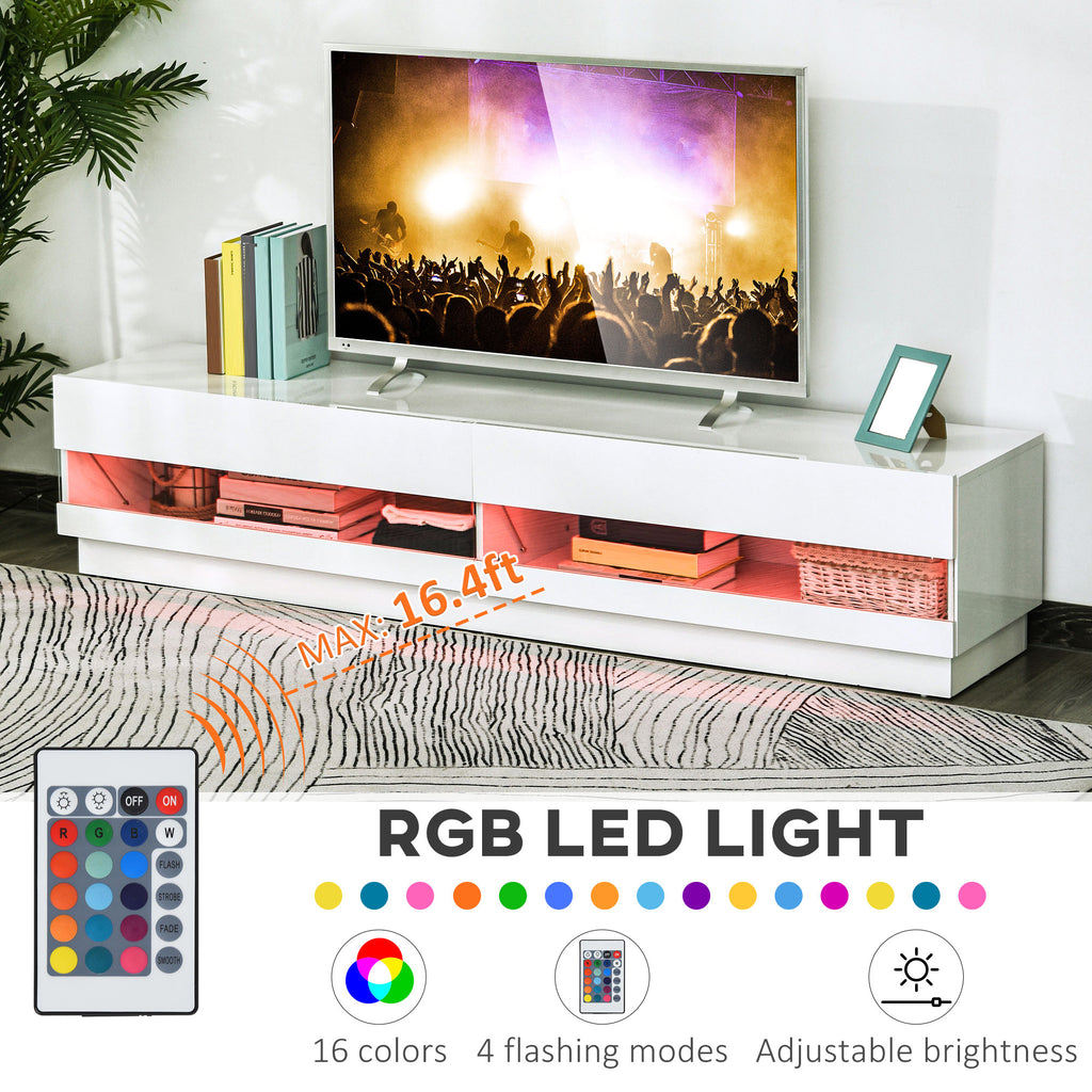 TV Cabinet with Storage for Living Room