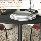Round Drop Leaf Kitchen Table