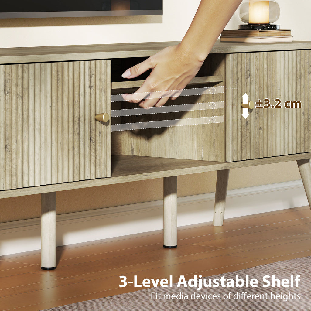 Birch TV Stand for 65 Inch Television