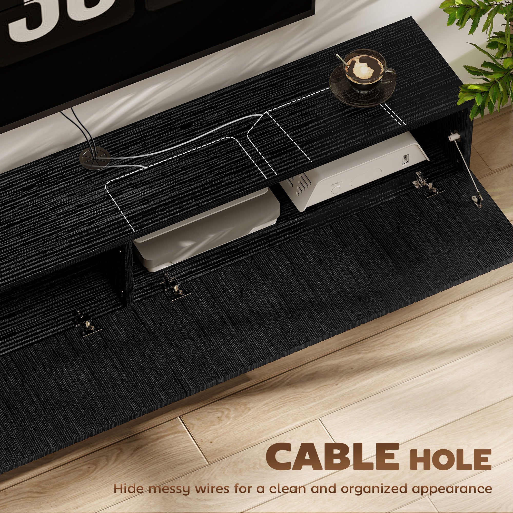 Wall Mount Media Console