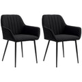 Upholstered Linen Fabric Accent Chairs with Metal Legs