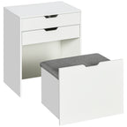 Alice Vanity Set with Flip Top Mirror
