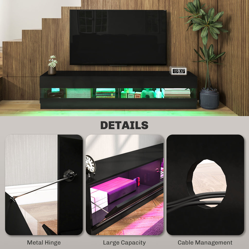 Hart Lighted TV Stand for TVs up to 75