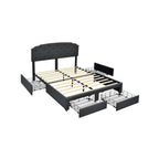 Richmond storage platform bed frame queen
