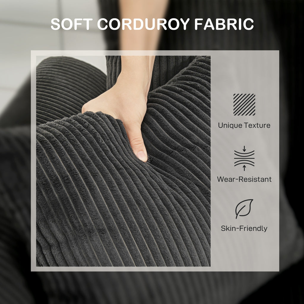 RAMSEY Corduroy Couch