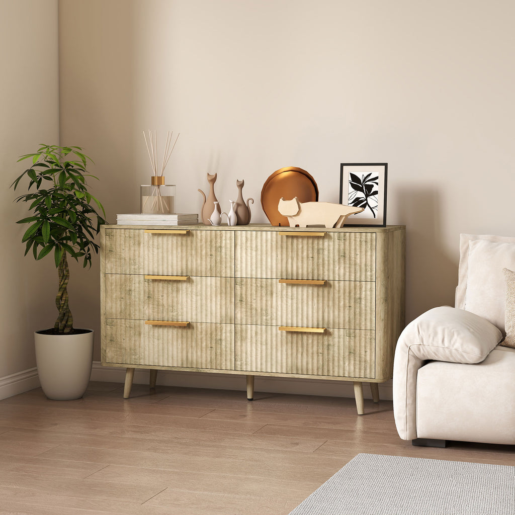 Dakota Fluted Chest of Drawers