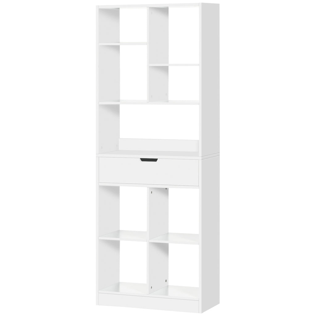 Julian bookshelf with drawer White