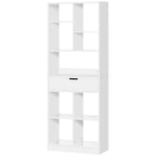 Julian bookshelf with drawer White
