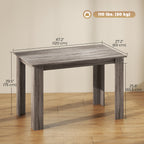 Dining Table with Wood Effect for Dining Room