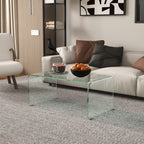 Sage Glass Coffee Table