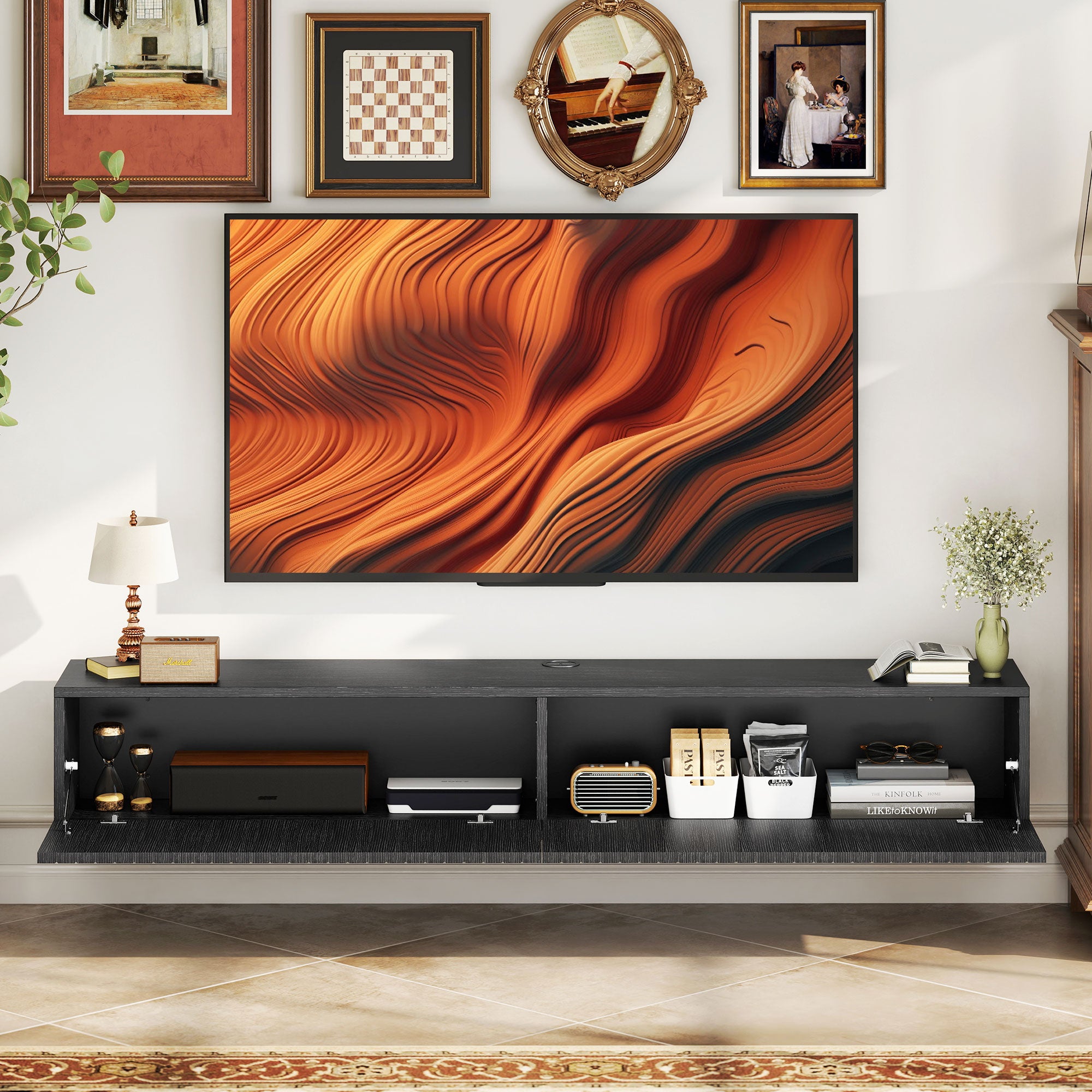 Wall Mount Media Console