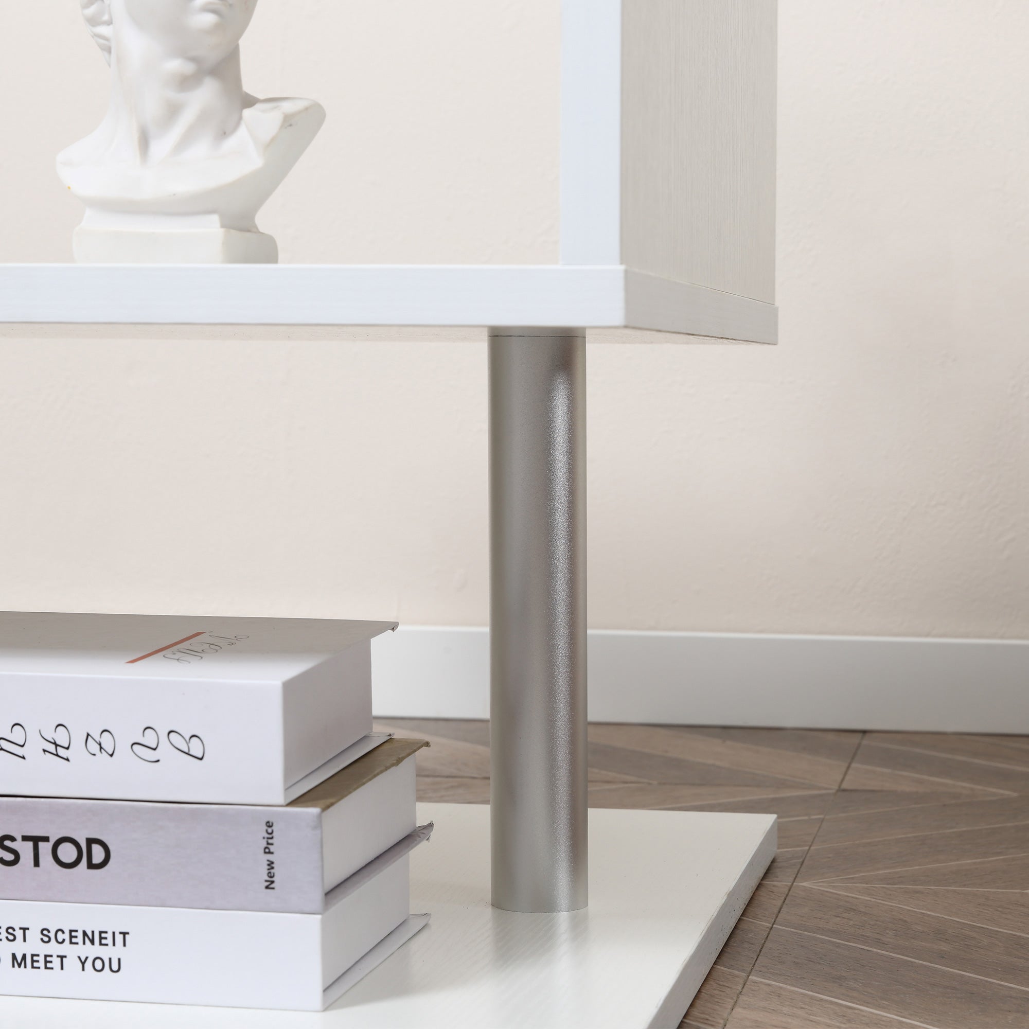 Echo Wooden S Shape End Table