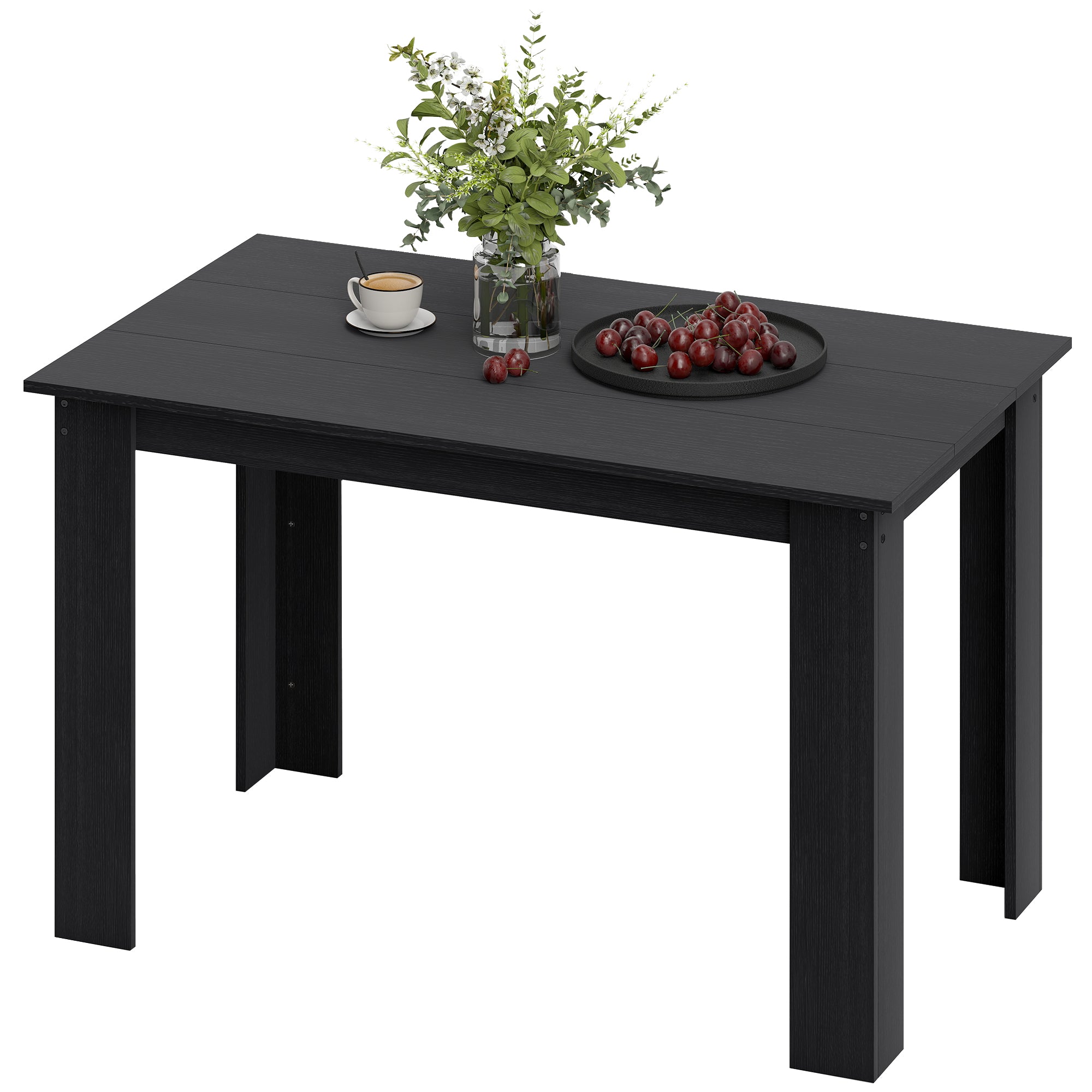Dining Table with Wood Effect 