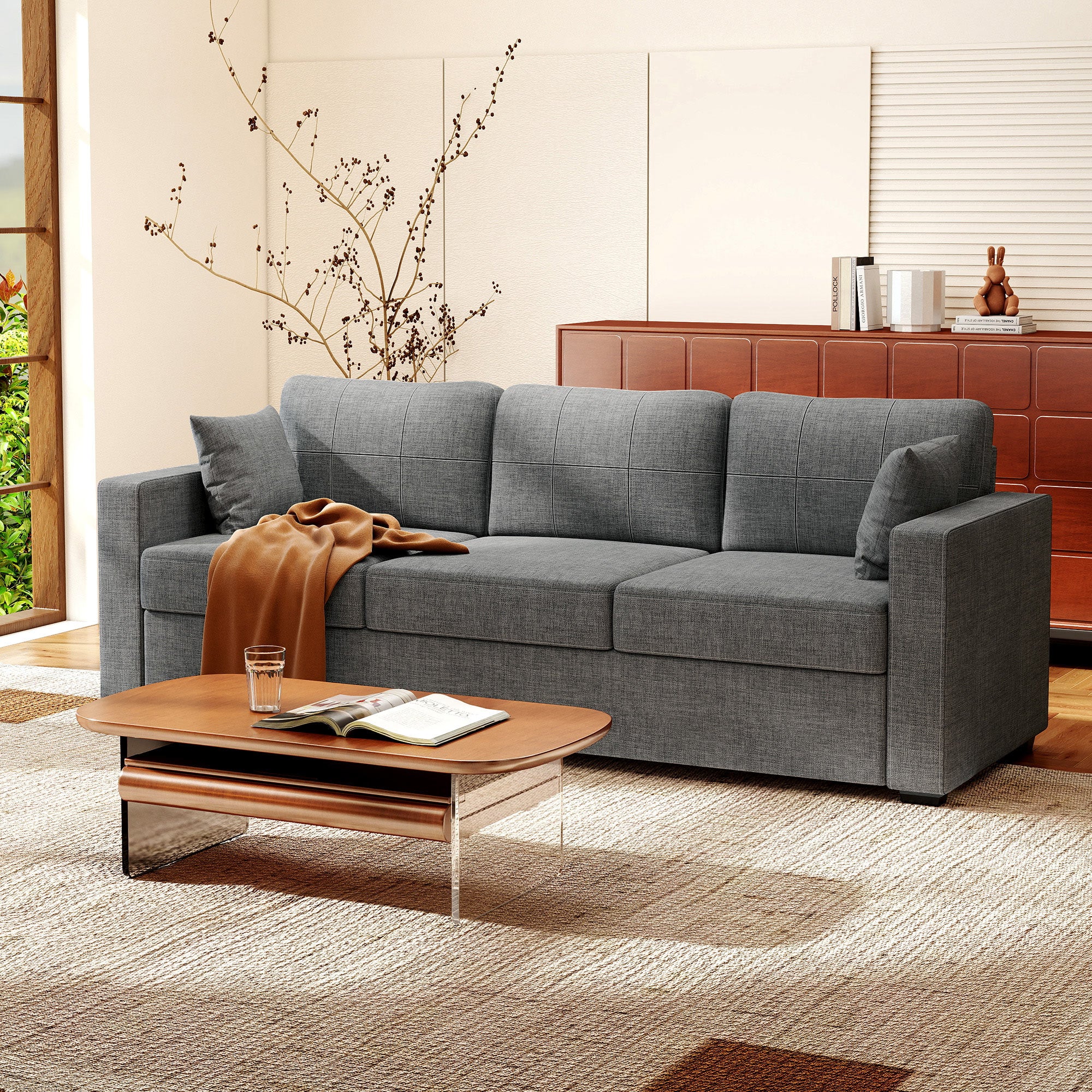 NAPLES Modern Upholstered Couch