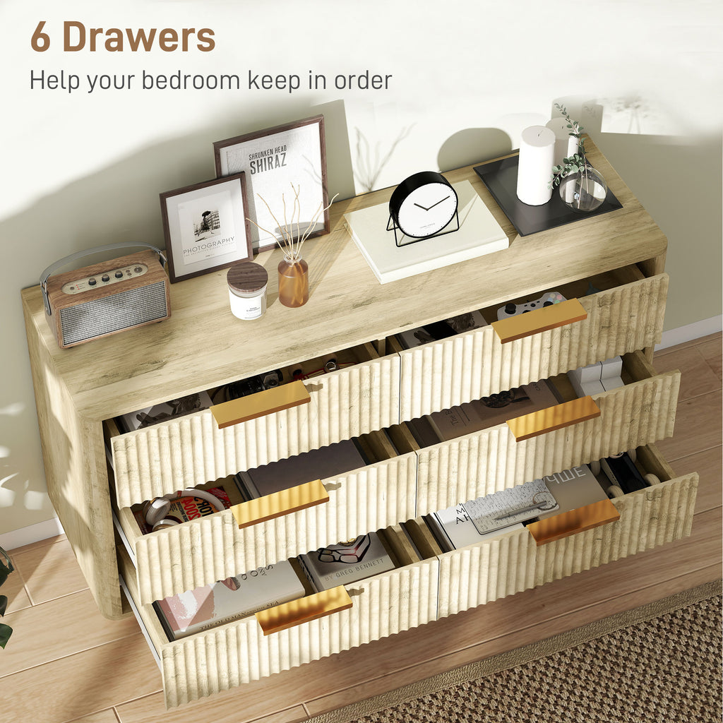 Dakota Fluted Chest of Drawers