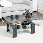 Sutton Rectangle Glass Coffee Table