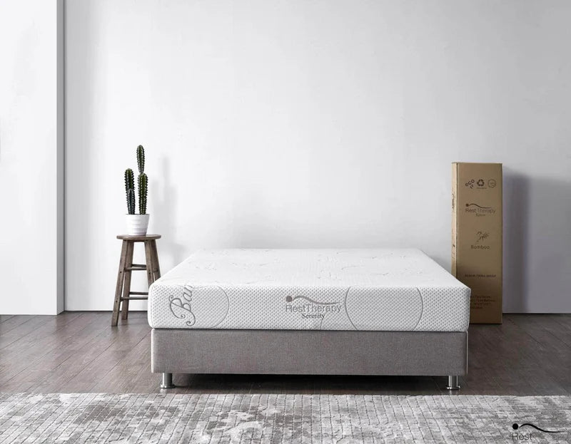 8 Inch Serenity Bamboo Memory Foam Mattress 