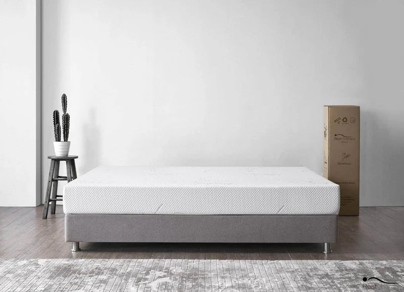 8 Inch Serenity Bamboo Memory Foam Mattress 