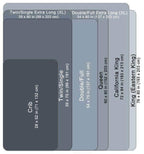 8 Inch Serenity Bamboo Memory Foam Mattress 