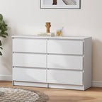River 6 Drawer Dresser for Bedroom,