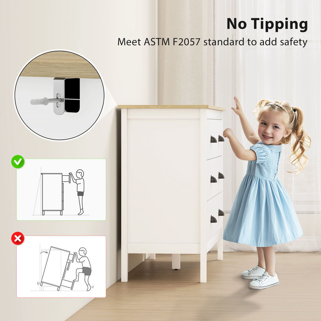 Atlas Dresser with Quiet Slides