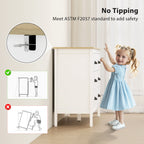 Atlas Dresser with Quiet Slides
