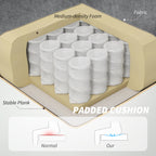 Hayden Executive Office Chair, Desk Chair with Flip-up Armrest, Diamond Fabric Computer Chair Office, Dark Grey