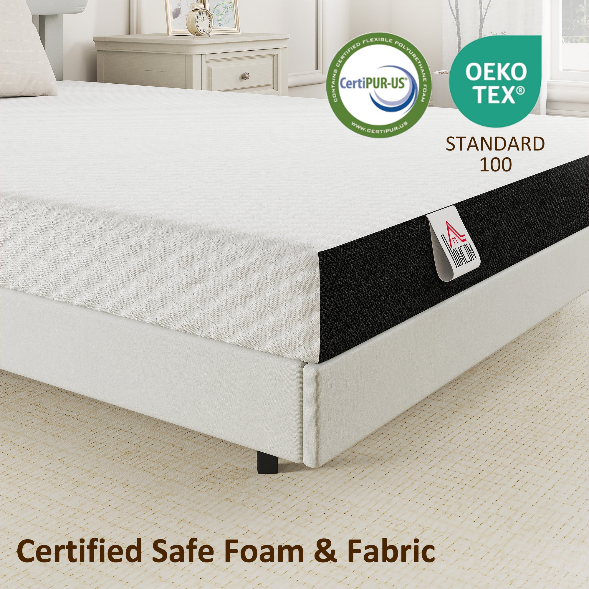 Remy 6-Inches Luxury-Firm Memory Foam Mattress in a Box-Available in 2 Sizes