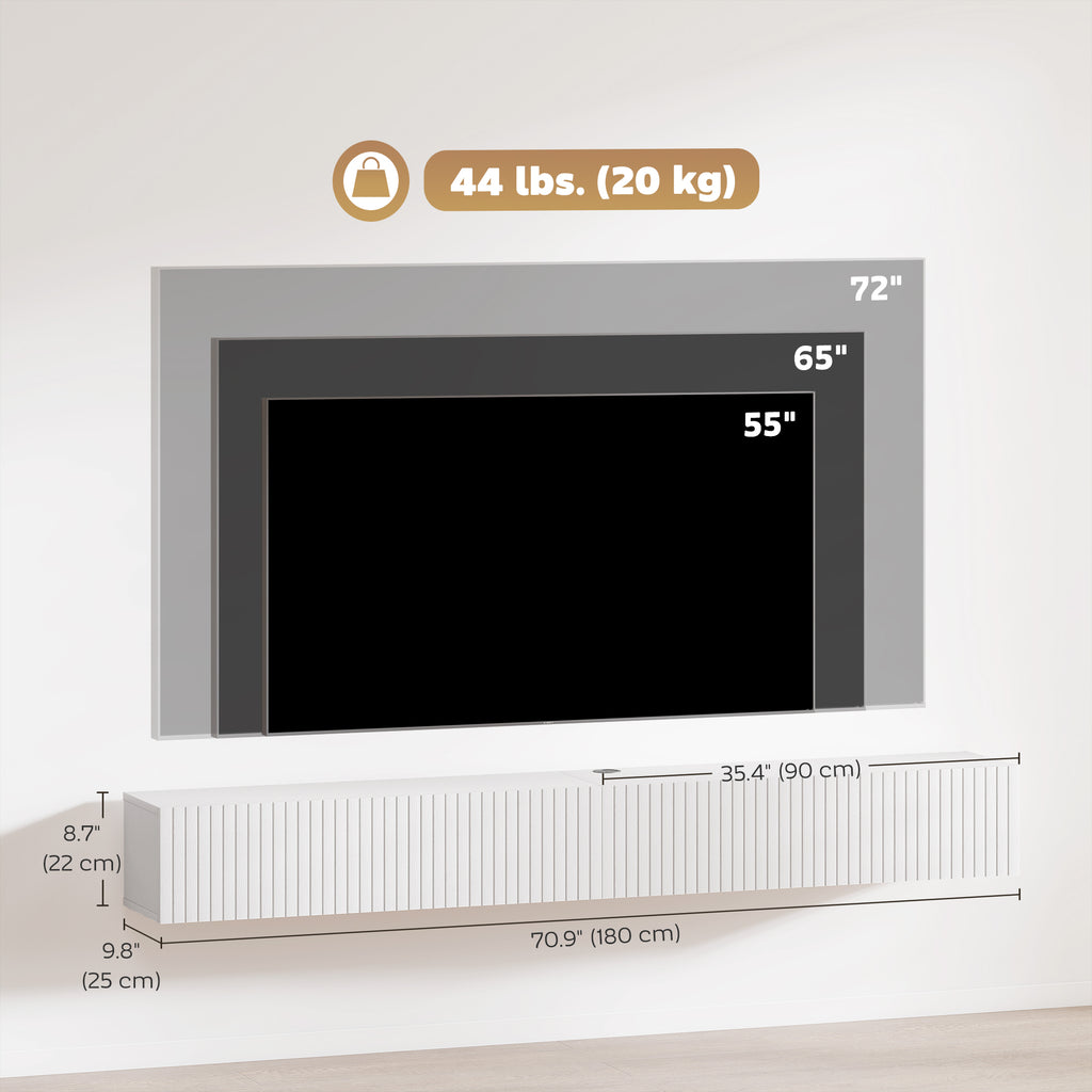  Floating TV Stand for TVs up to 72 Inch